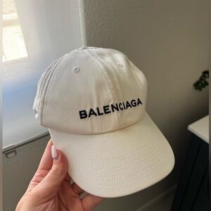 Balenciaga logo hat